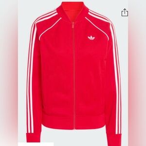 Adidas Red Track Jacket